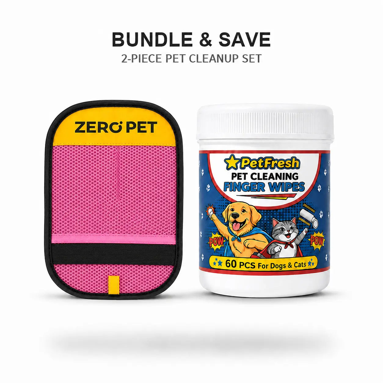 Reusable Pet Hair Removal Mitt for Upholstery, Carpets, and Vehicle Interiors