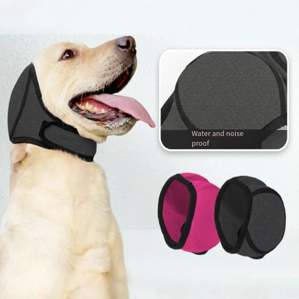 Professional Dog Calming Earmuffs with Noise Reduction and Waterproof Design