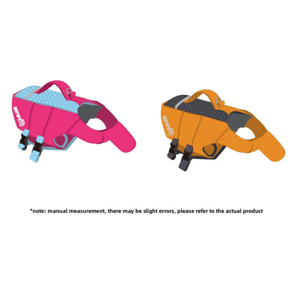 Dog Life Jacket - High-Visibility Pet Safety Gear with Quick-Dry Fabric and Head Support for Enhanced Water Safety in Pool and Lake Activities