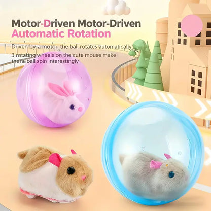 Smart Cat Toy: USB Rechargeable Auto-Rolling Ball for Hands-Free Indoor Play
