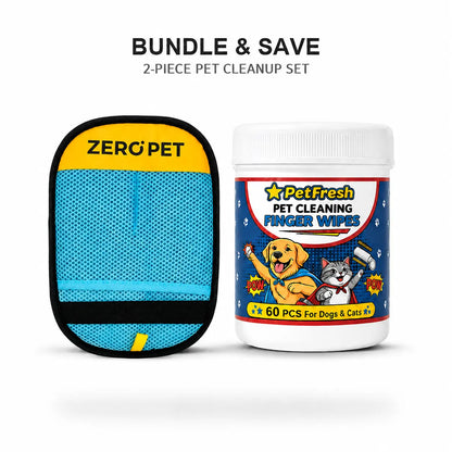 Reusable Pet Hair Removal Mitt for Upholstery, Carpets, and Vehicle Interiors